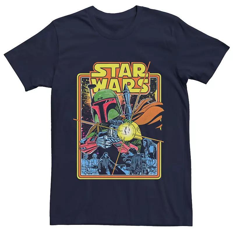 Men's Star Wars Boba Fett Fires Graphic Tee,  Product Image