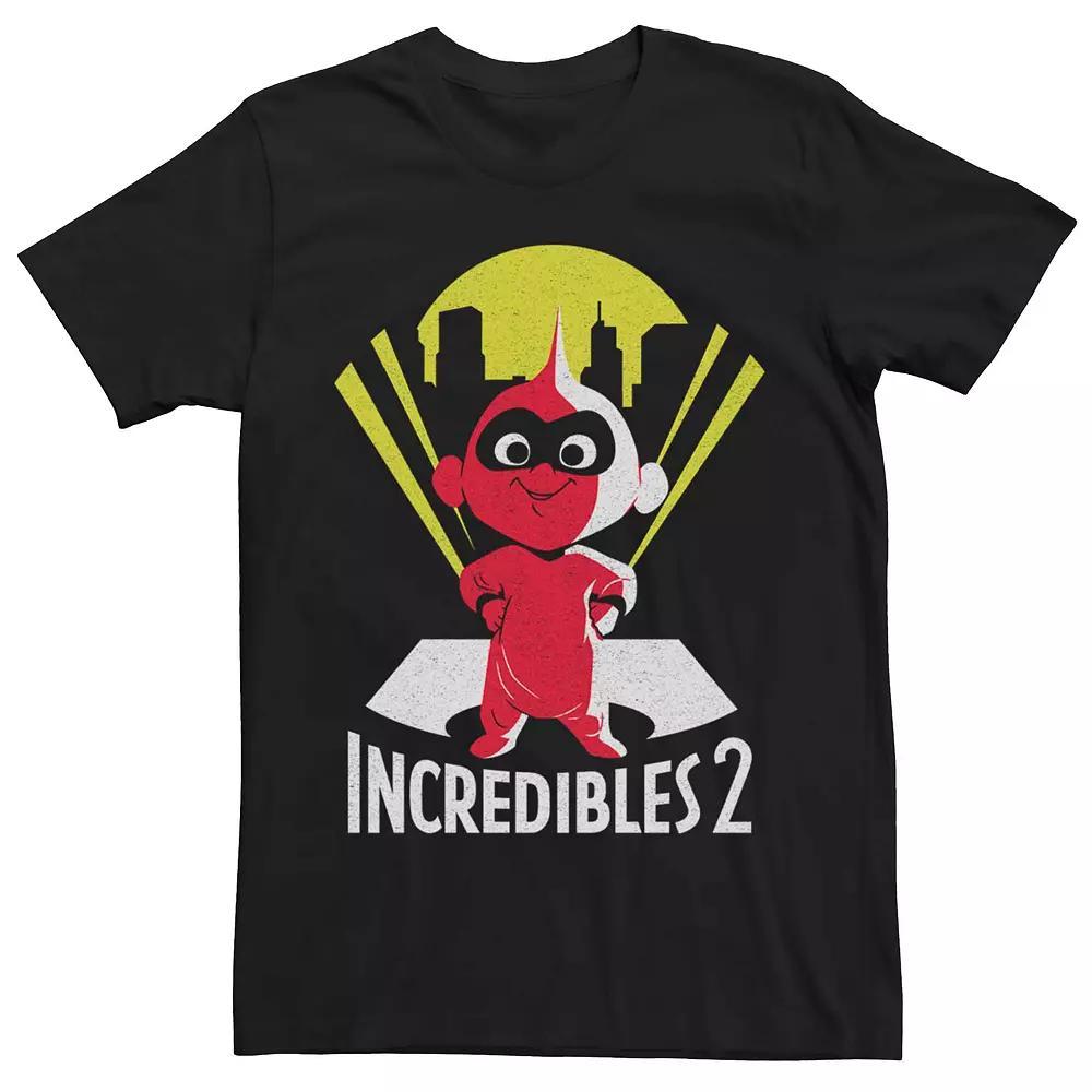 Men's Disney Pixar Incredibles 2 Jack Jack Retro Graphic Tee, Size: Large, Black Product Image