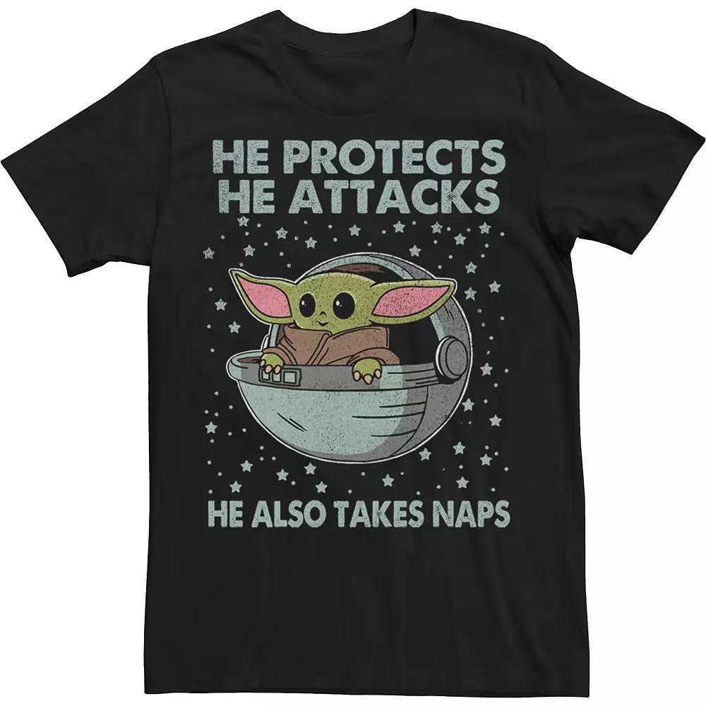 Big & Tall Star Wars Naps Poster Tee, Men's,  Product Image