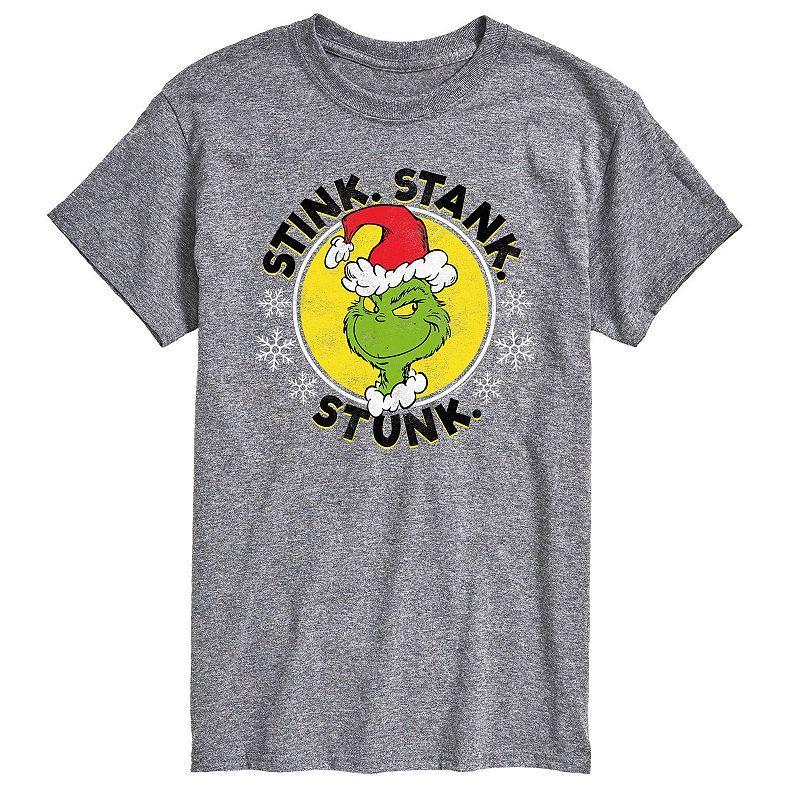 Men's Dr. Seuss The Grinch Stink Tee, Size: XXL, Royal Blue Product Image