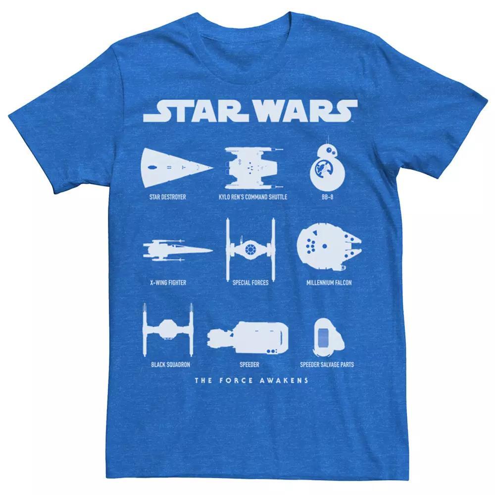 Men's Star Wars Ships & Droids Tee,  Product Image