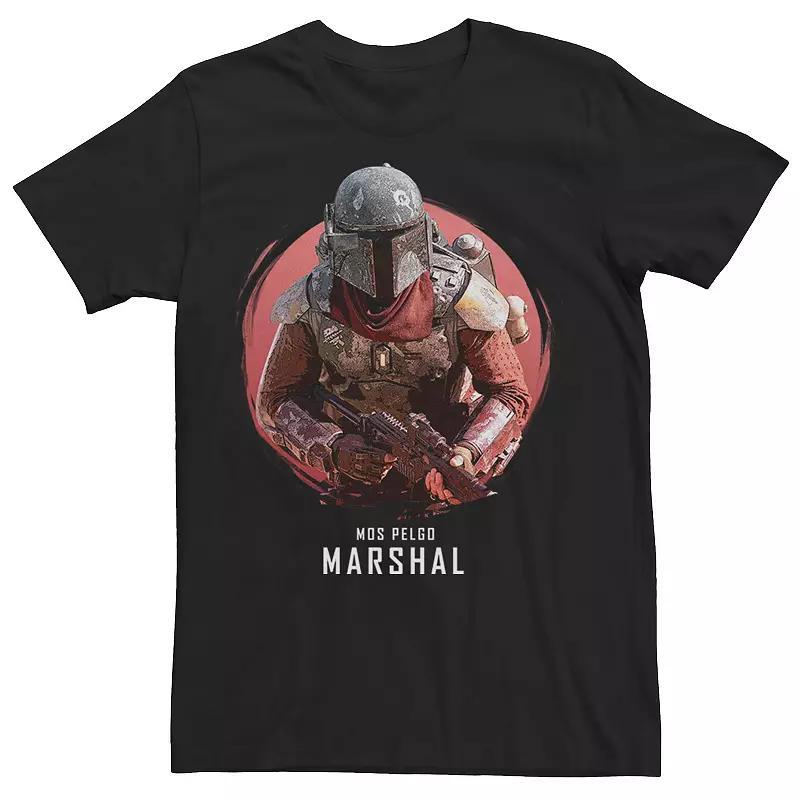 Big & Tall Star Wars: The Mandalorian Season 2 Mos Pelgo Marshal Tee, Mens Product Image