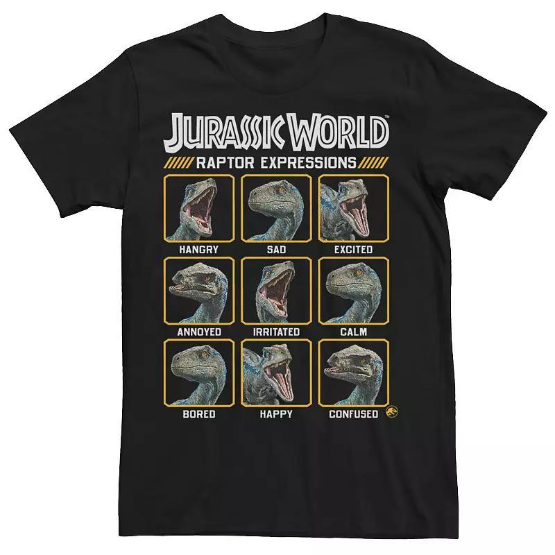 Men's Jurassic World Raptor Expressions Tee,  Product Image
