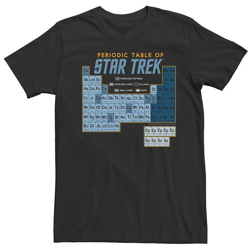 Men's Star Trek Knowledge Tee, Size: XS, Black Product Image