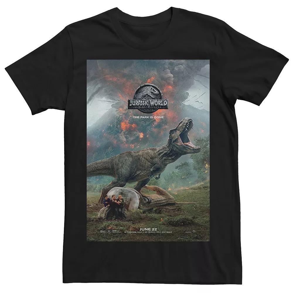 Men's Jurassic World Fallen Kingdom T-Rex Poster Tee,  Product Image