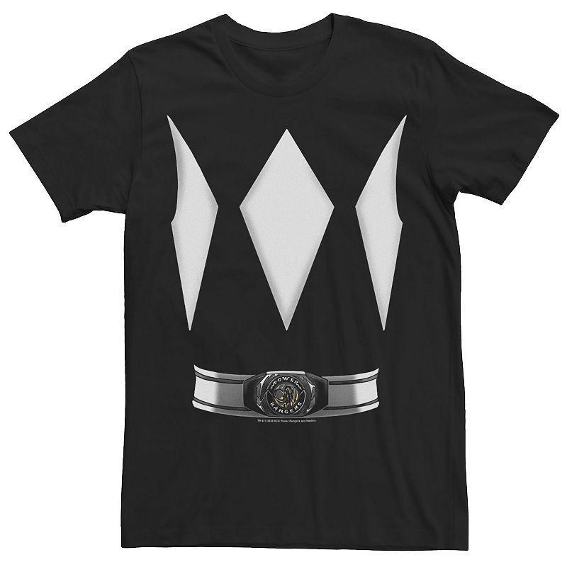 Big & Tall Power Rangers Black Ranger Costume Tee, Men's, Size: XXL Tall Product Image