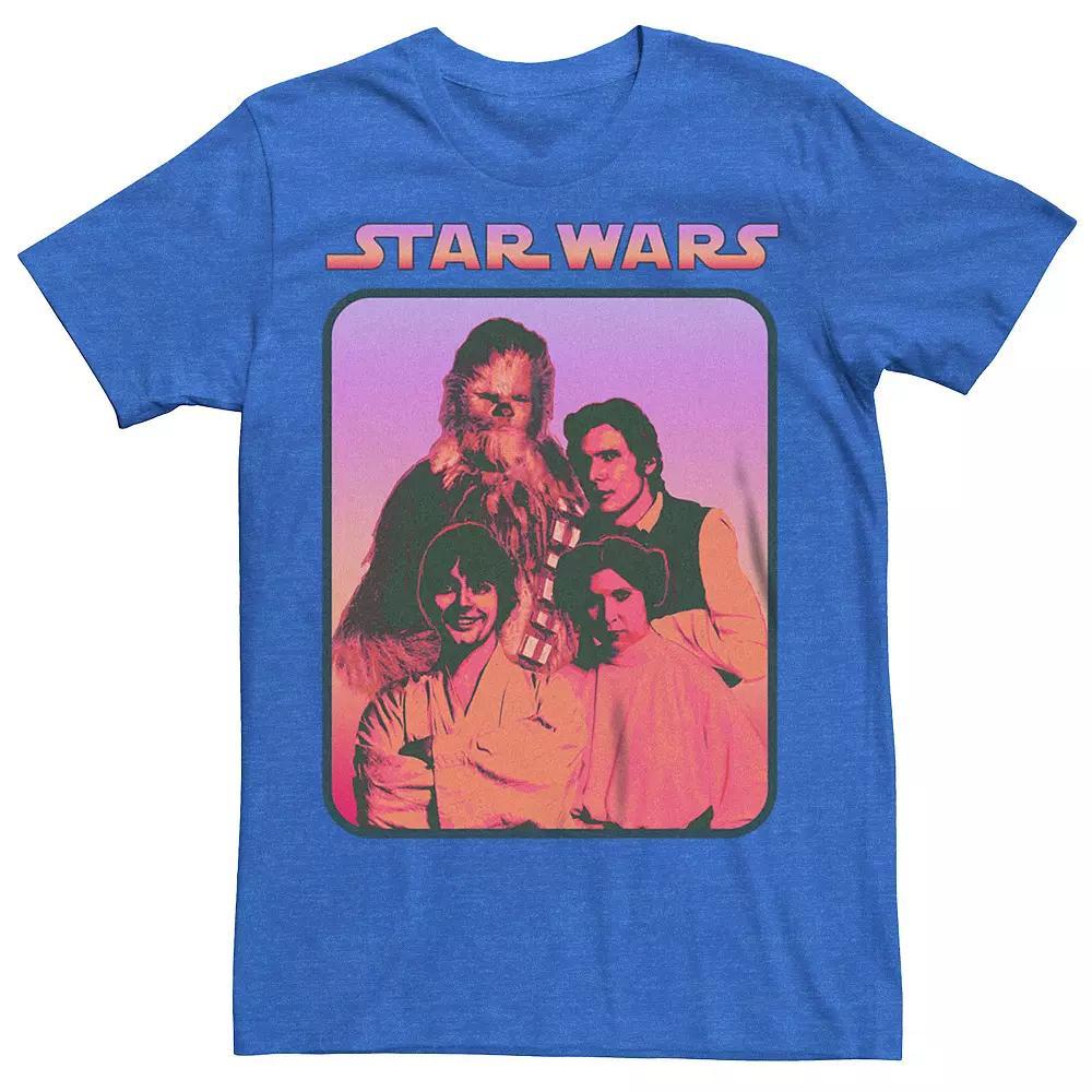 Men's Star Wars Family Frame Retro Photo Graphic Tee,  Product Image