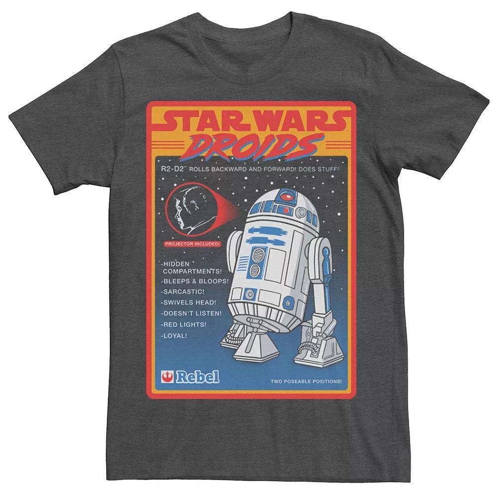 Men's Star Wars Droids R2-D2 Advertisement Poster Tee,  Product Image