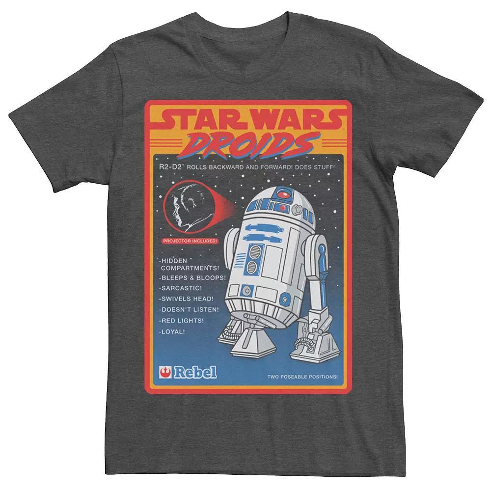 Men's Star Wars Droids R2-D2 Advertisement Poster Tee,  Product Image