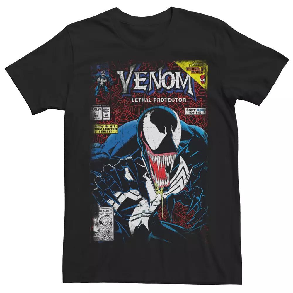 Men's Marvel Venom Comic Cover Graphic Tee,  Product Image