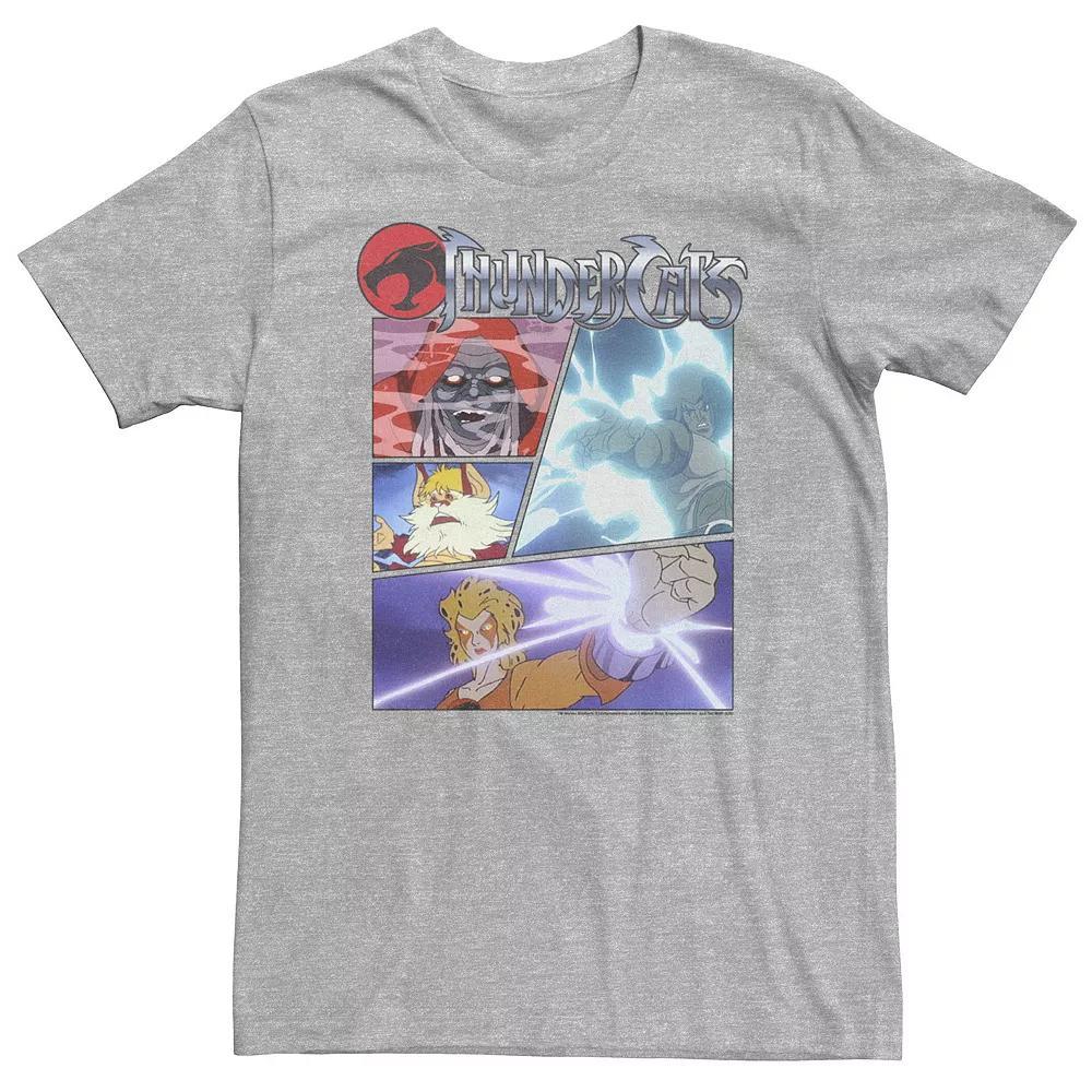 Big & Tall ThunderCats Action Shot Panels Tee, Men's,  Product Image