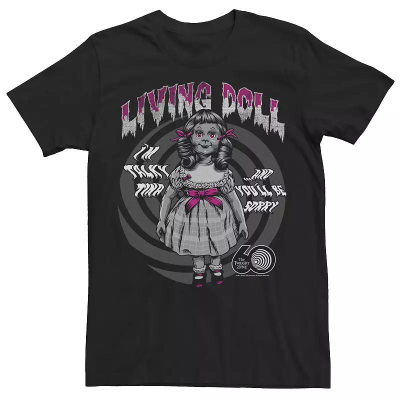 Men's The Twilight Zone 60th Anniversary "I'm Talking Tina" Tee, Size: XXL, Black Product Image