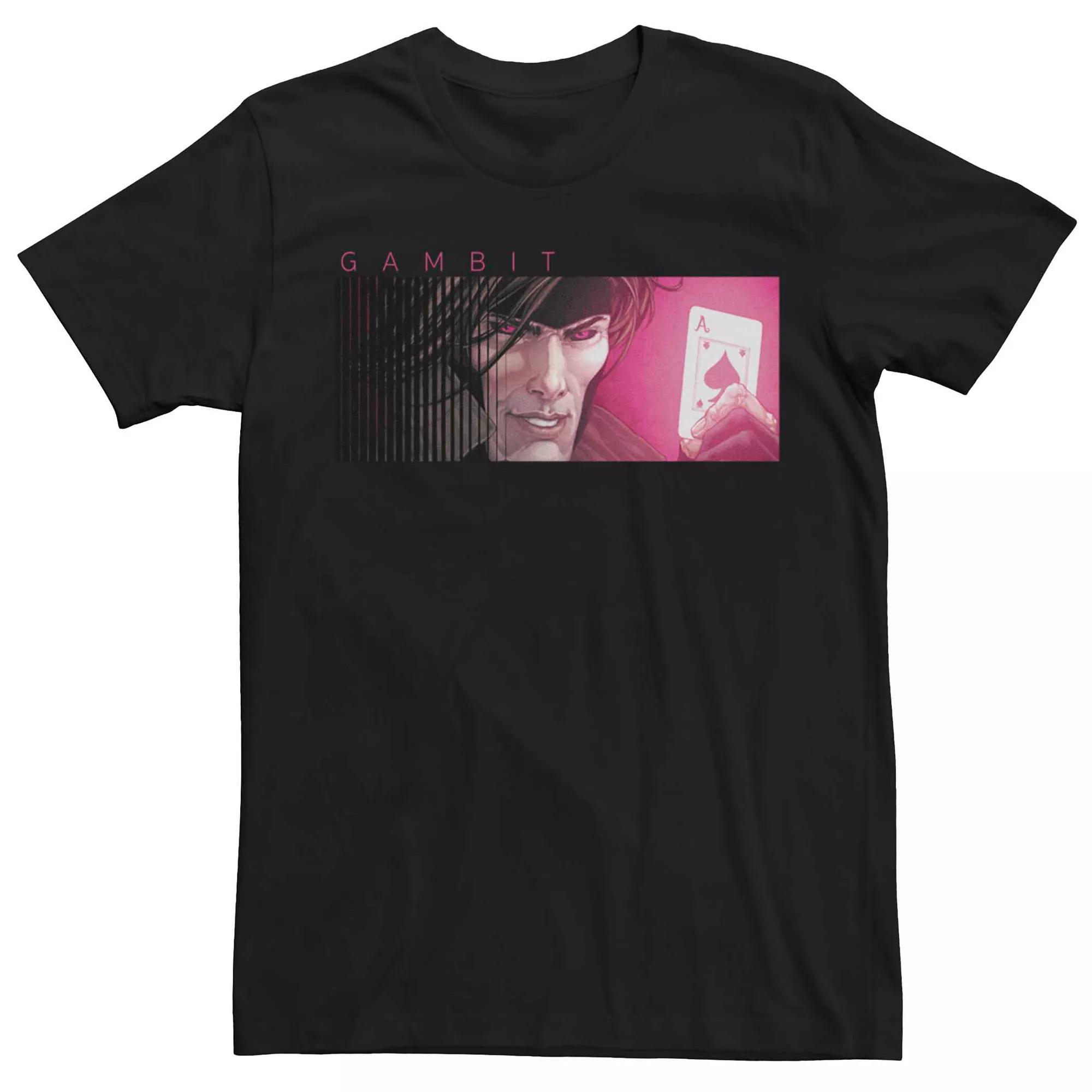 Men's Marvel X-Men Gambit Graphic Tee, Size: Large, Black Product Image