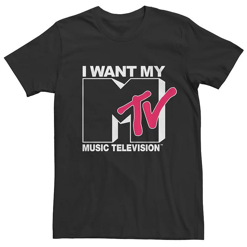 Mens I Want My MTV Logo Tee Product Image