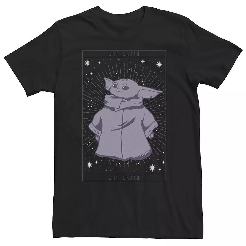 Men's Star Wars The Mandalorian The Child Card Portrait Tee,  Product Image