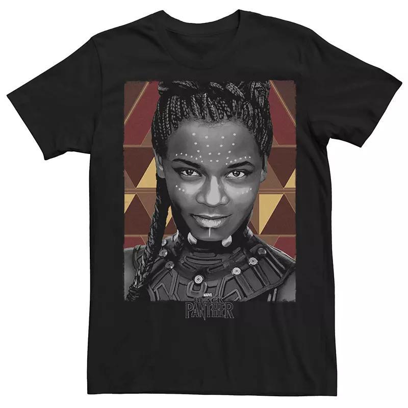 Men's Marvel's Black Panther Shuri Geometric Portrait Painting Tee, Size: Large Product Image