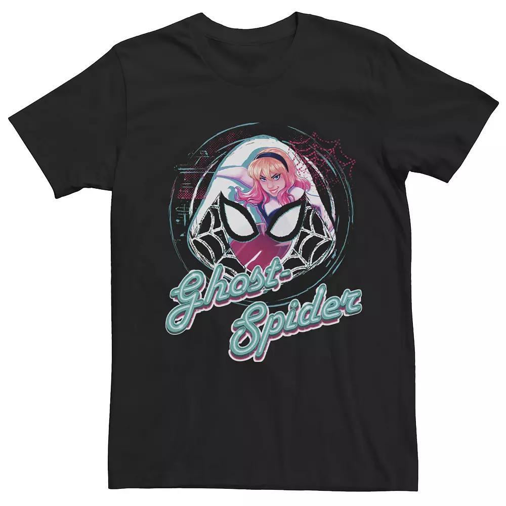 Men's Marvel Rising Secret Warriors Ghospider Portrait Badge Tee,  Product Image