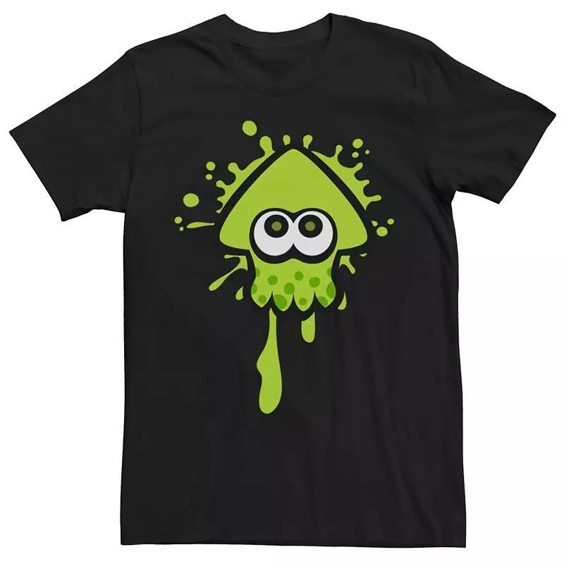 Men's Nintendo Splatoon Team Green Inkling Tee, Size: XL, Black Product Image