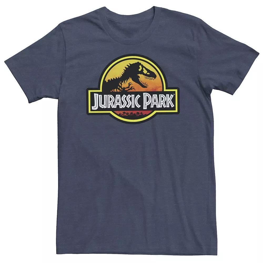 Big & Tall Jurassic Park Sunset Circle Graphic Tee, Men's,  Product Image