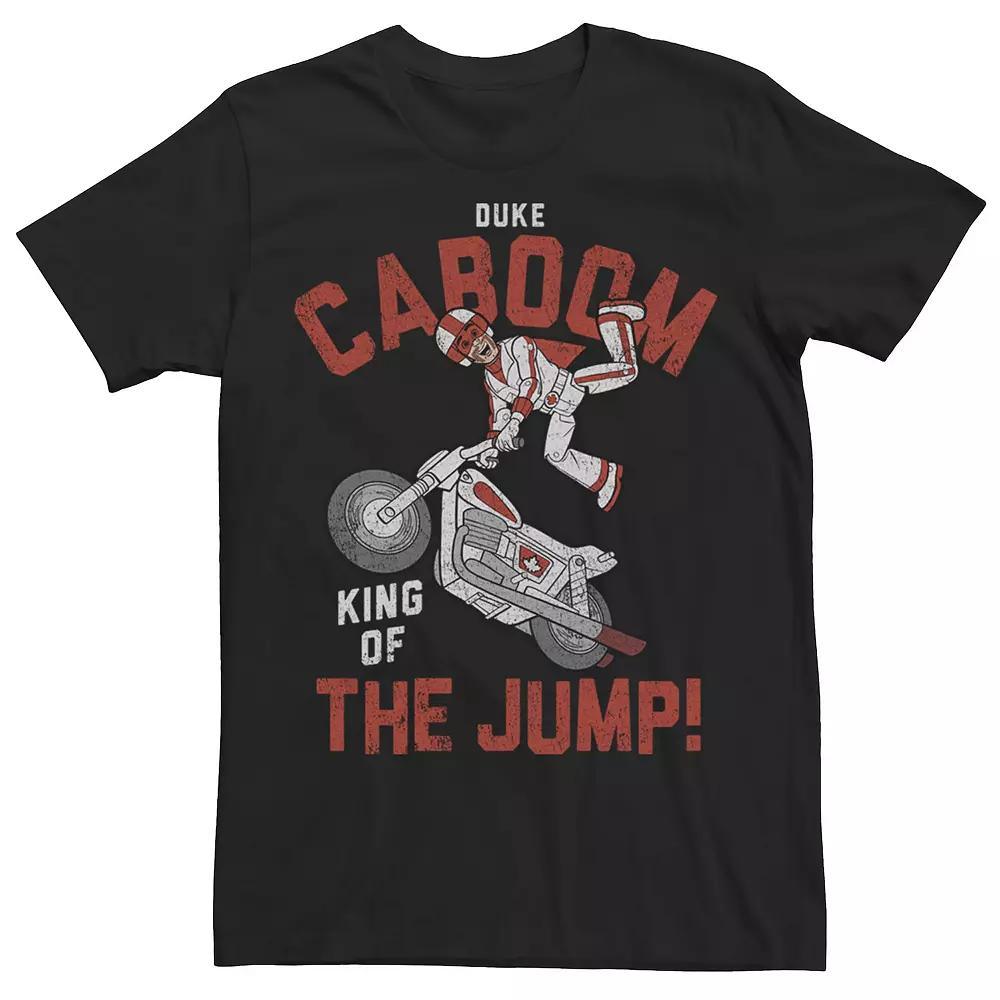 Disney / Pixar's Toy Story Duke Caboom Men's King Of The Jump Tee, Size: Large, Black Product Image