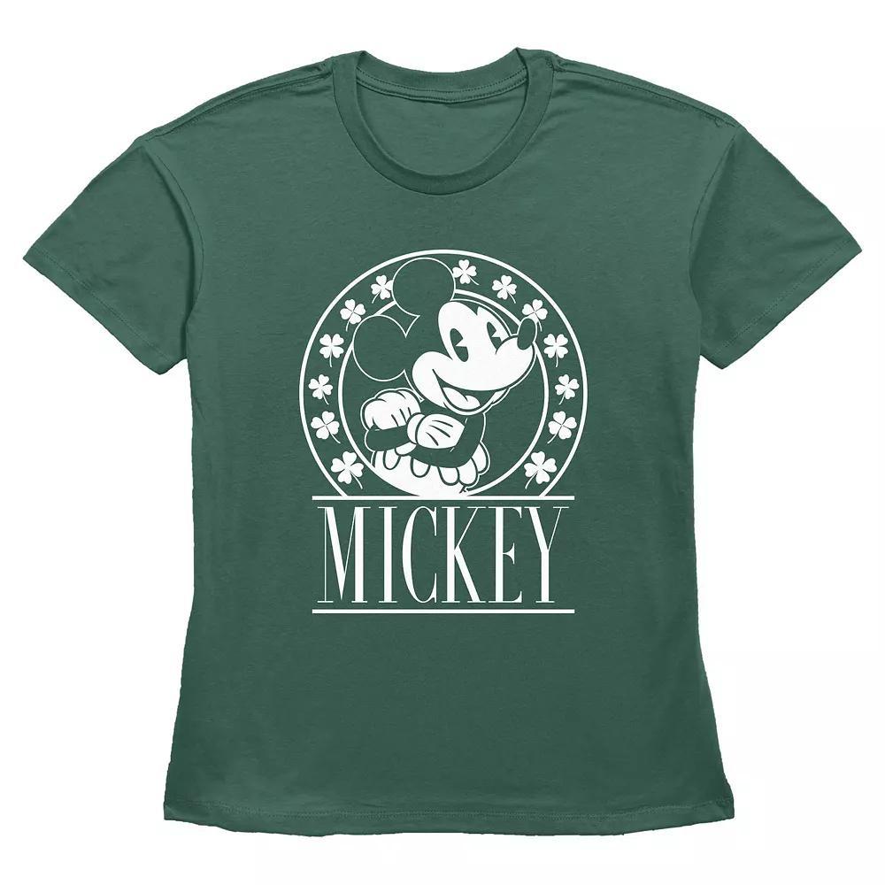 Disney's Mickey Mouse Lucky Stamp Women's Graphic Tee,  Product Image