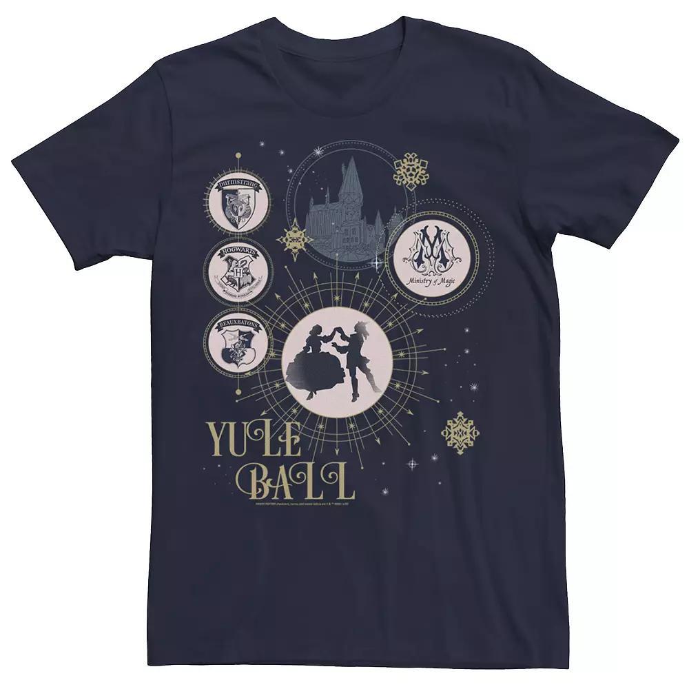 Men's Harry Potter Christmas Yule Ball Icons Tee,  Product Image