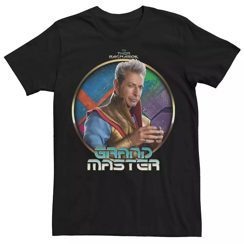 Men's Marvel Thor Ragnarok The Grandmaster Profile Badge Graphic Tee,  Product Image