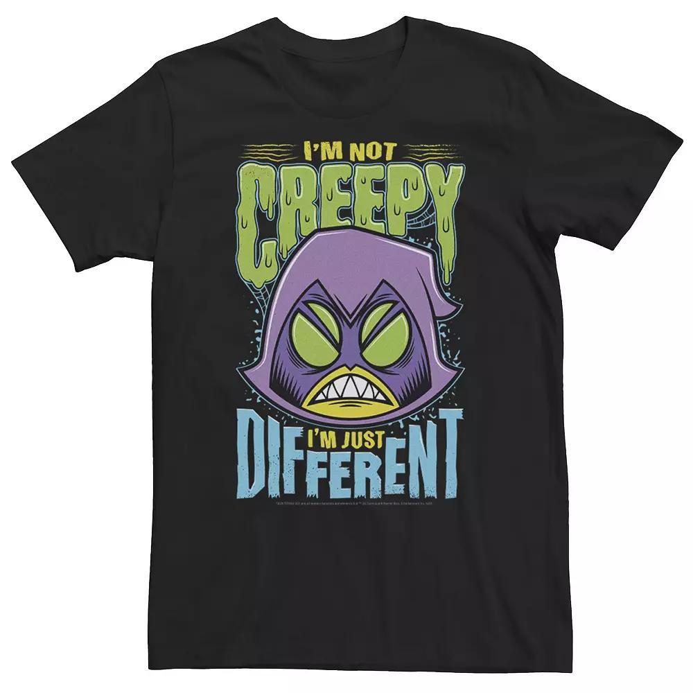 Big & Tall DC Comics Teen Titans Go! I'm Not Creepy I'm Just Different Tee, Men's,  Product Image