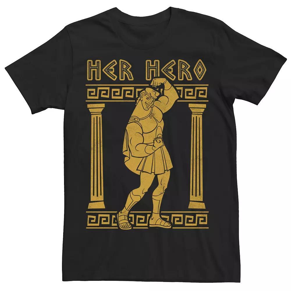 Big & Tall Disney Hercules Valentine's Day Hercules Her Hero Tee, Men's,  Product Image