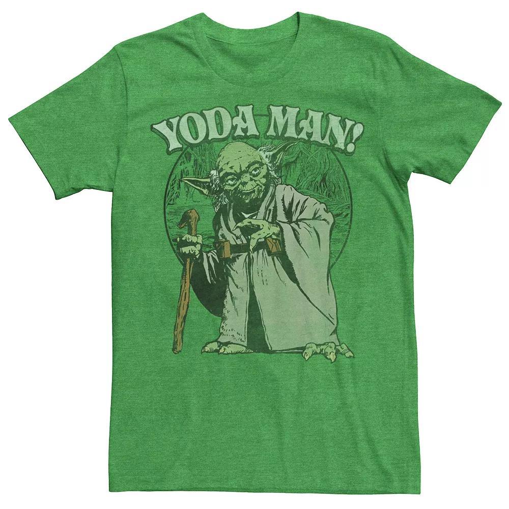 Men's Star Wars Yoda Man Tee,  Product Image