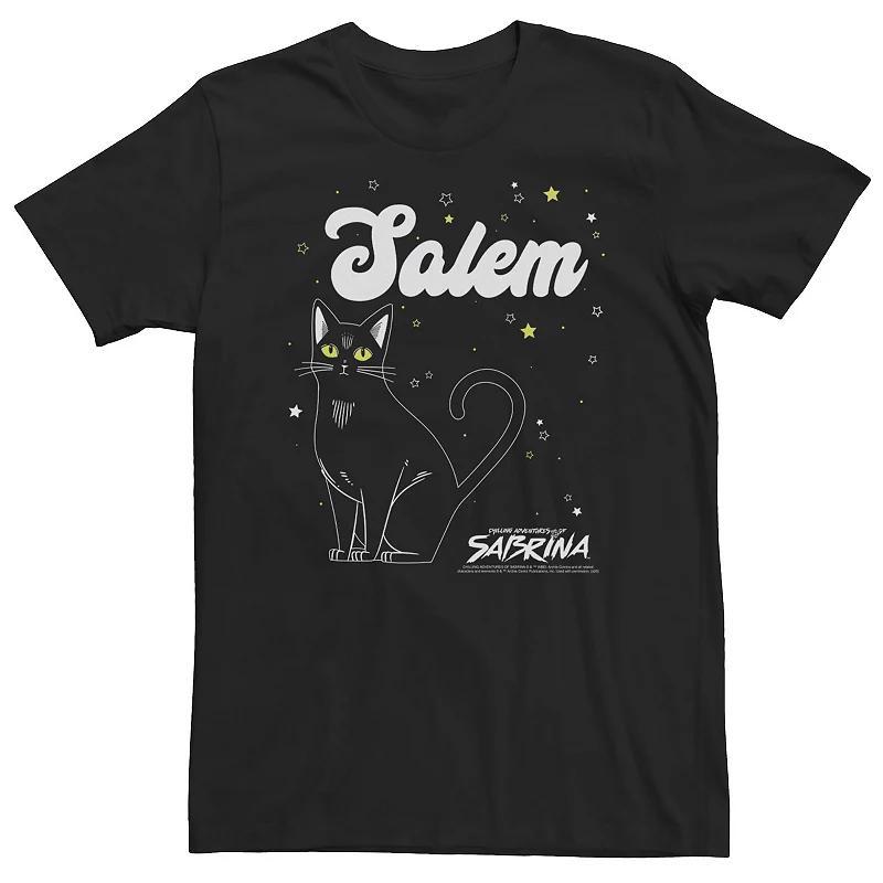 Big & Tall Chilling Adventures Of Sabrina Salem Outline Tee, Men's,  Product Image