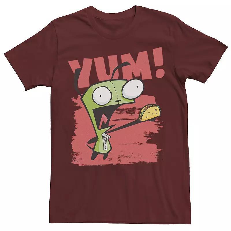 Men's Invader Zim Gir Yum! Paint Smear Tee,  Product Image