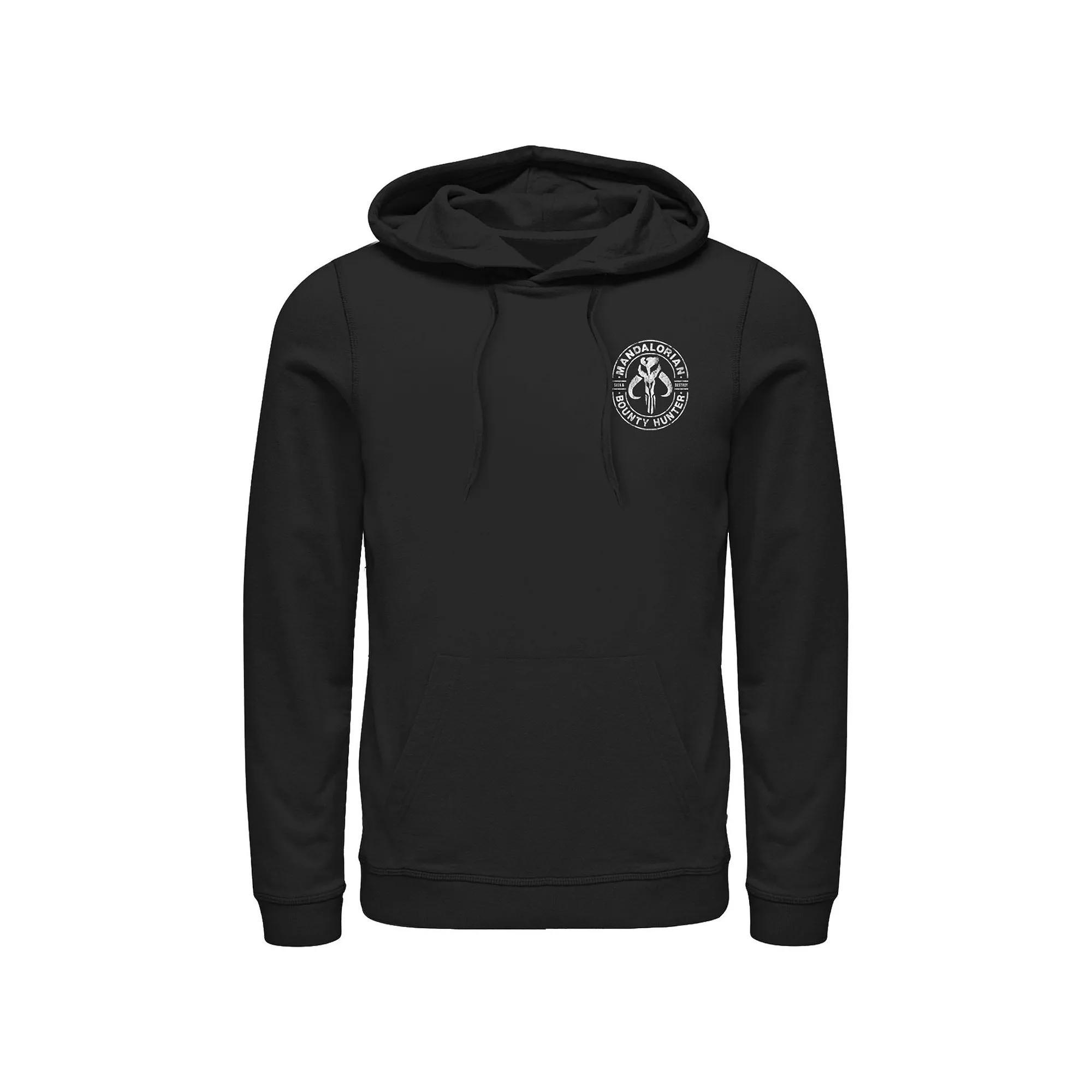 Men's Star Wars The Mandalorian Bounty Hunter Graphic Hoodie,  Product Image