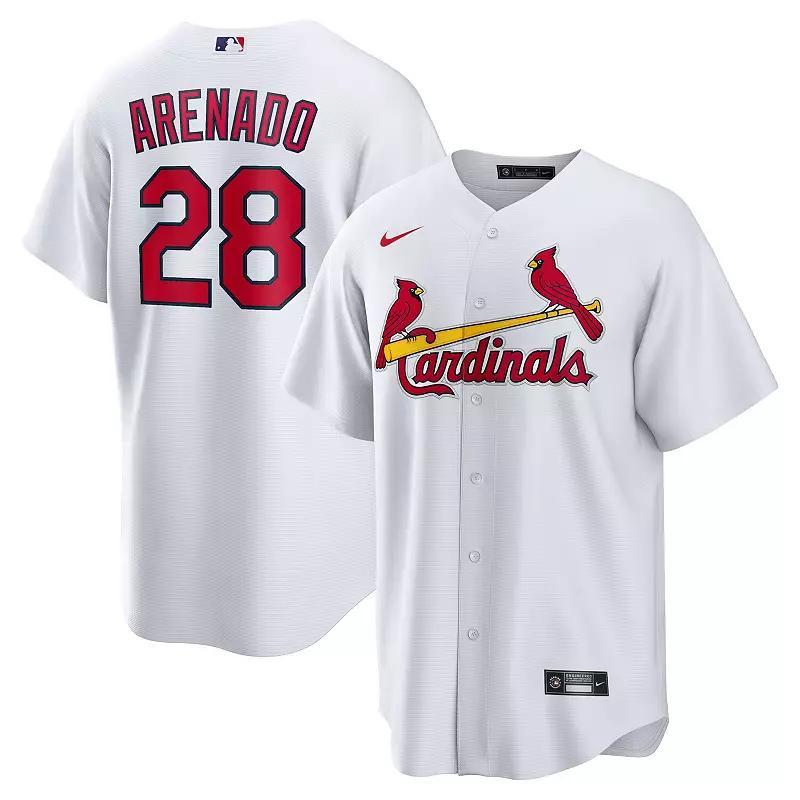 Mens Nike Nolan Arenado St. Louis Cardinals 2024 Home Replica Jersey Product Image