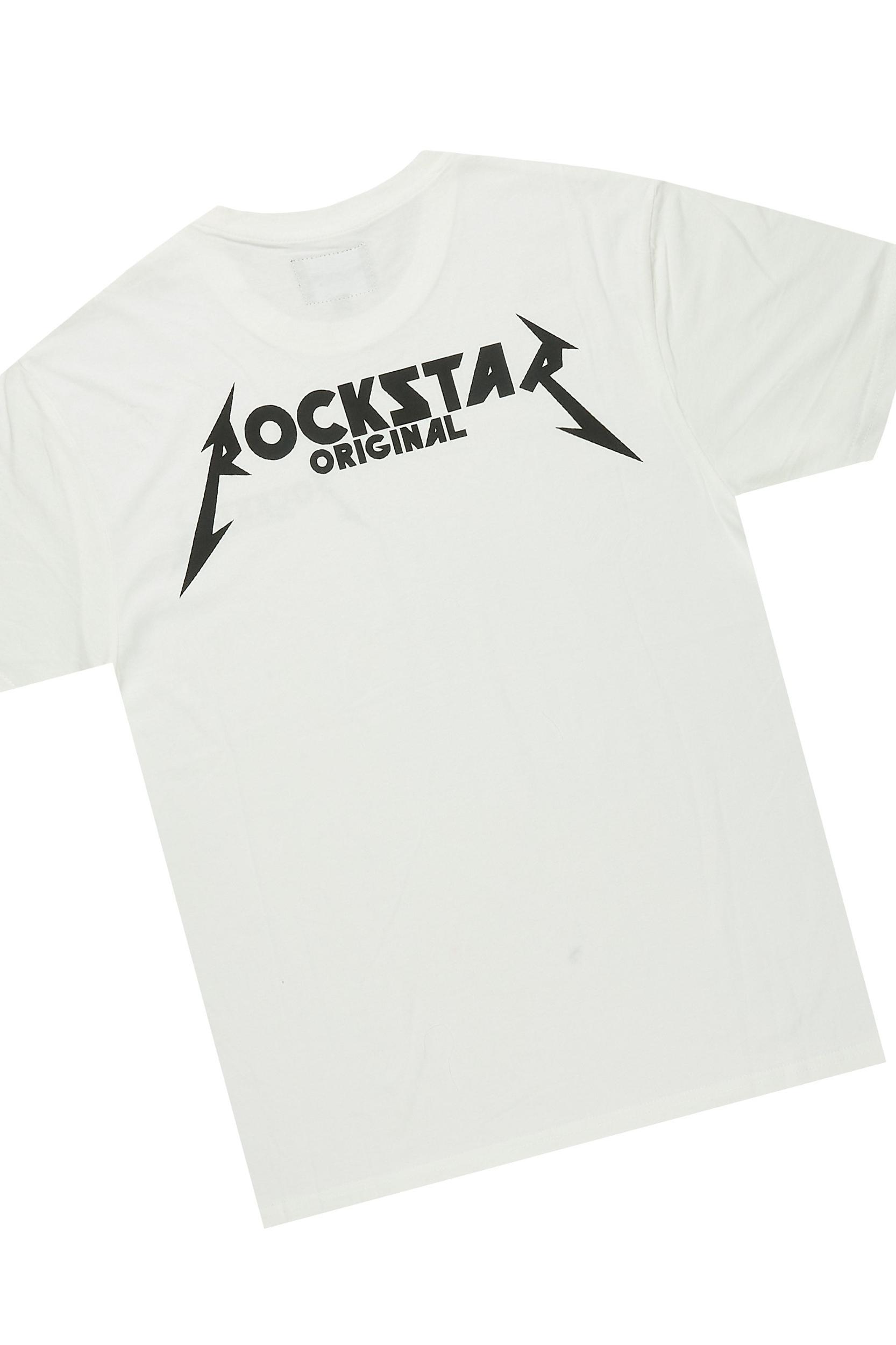 Buck White Short Set Male Product Image