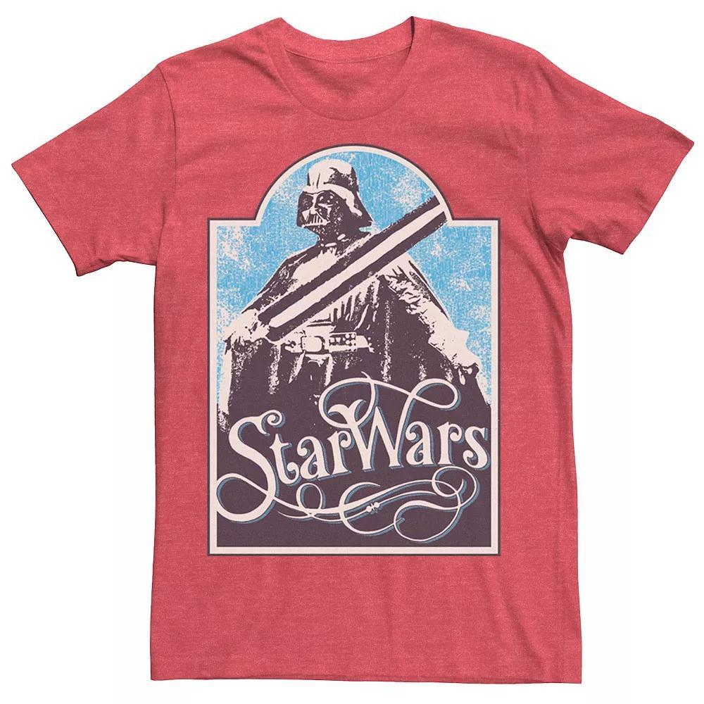 Men's Star Wars Retro Darth Vader Poster Tee,  Product Image