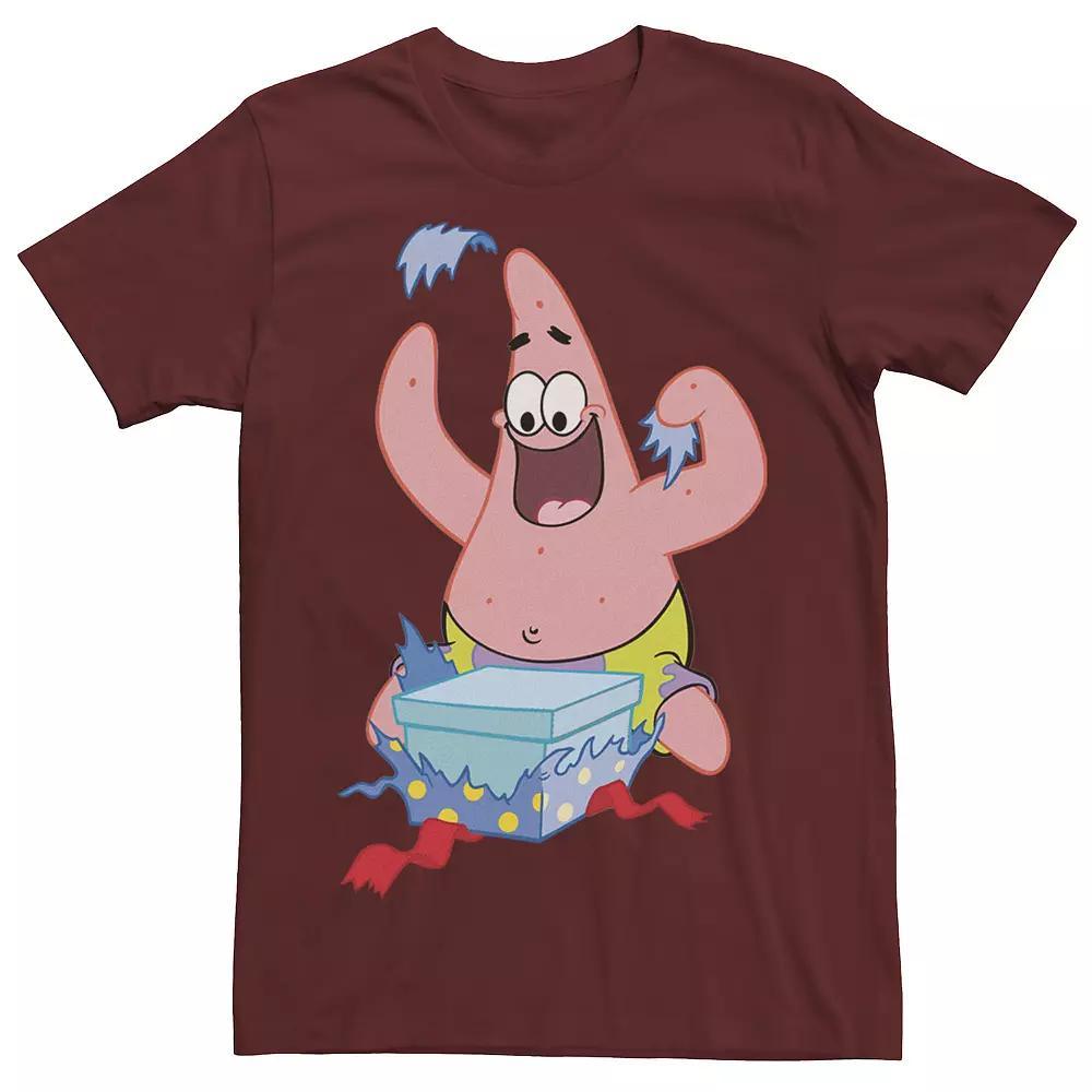 Men's Nickelodeon SpongeBob SquarePants Patrick Star Holiday Graphic Tee, Size: XL, Blue Product Image