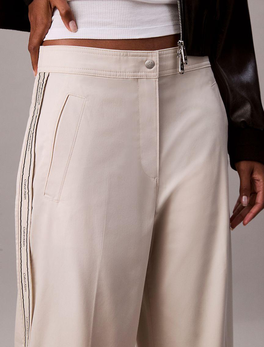 Cotton Twill Logo Tape Pants Product Image