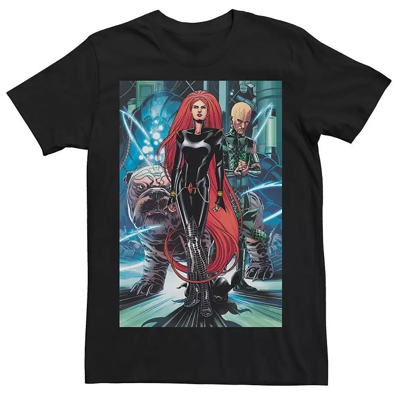 Mens Marvel Inhuman Royal Family Medusa Lockjaw Karnak Portrait Graphic Tee Product Image