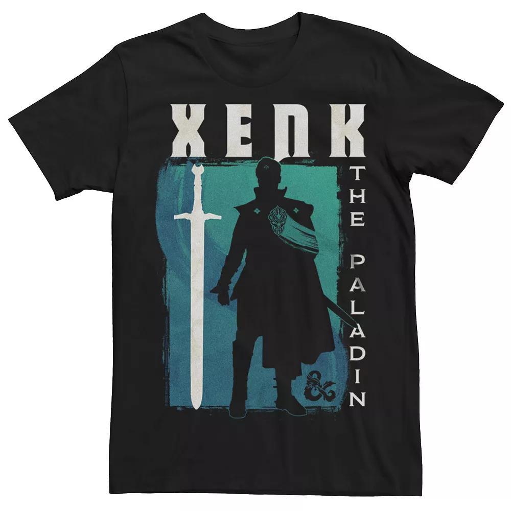 Men's Dungeons & Dragons Xenk The Paladin Silhouette Tee,  Product Image