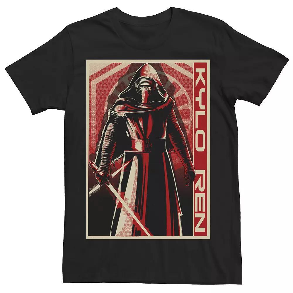 Big & Tall Star Wars: The Clone Wars Clone Helmets Tee, Men's, Size: 4XL, Black Product Image