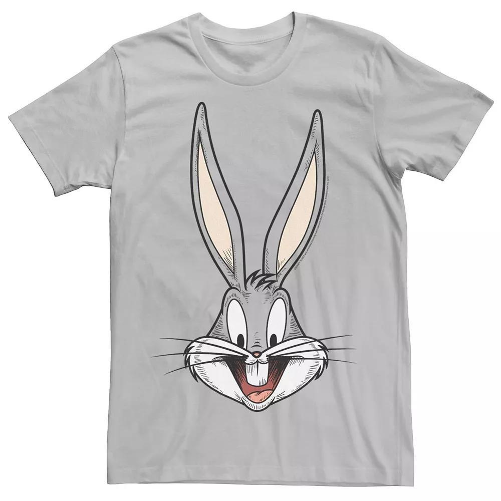 Men's Looney Tunes Bugs Bunny Face Graphic Tee,  Product Image