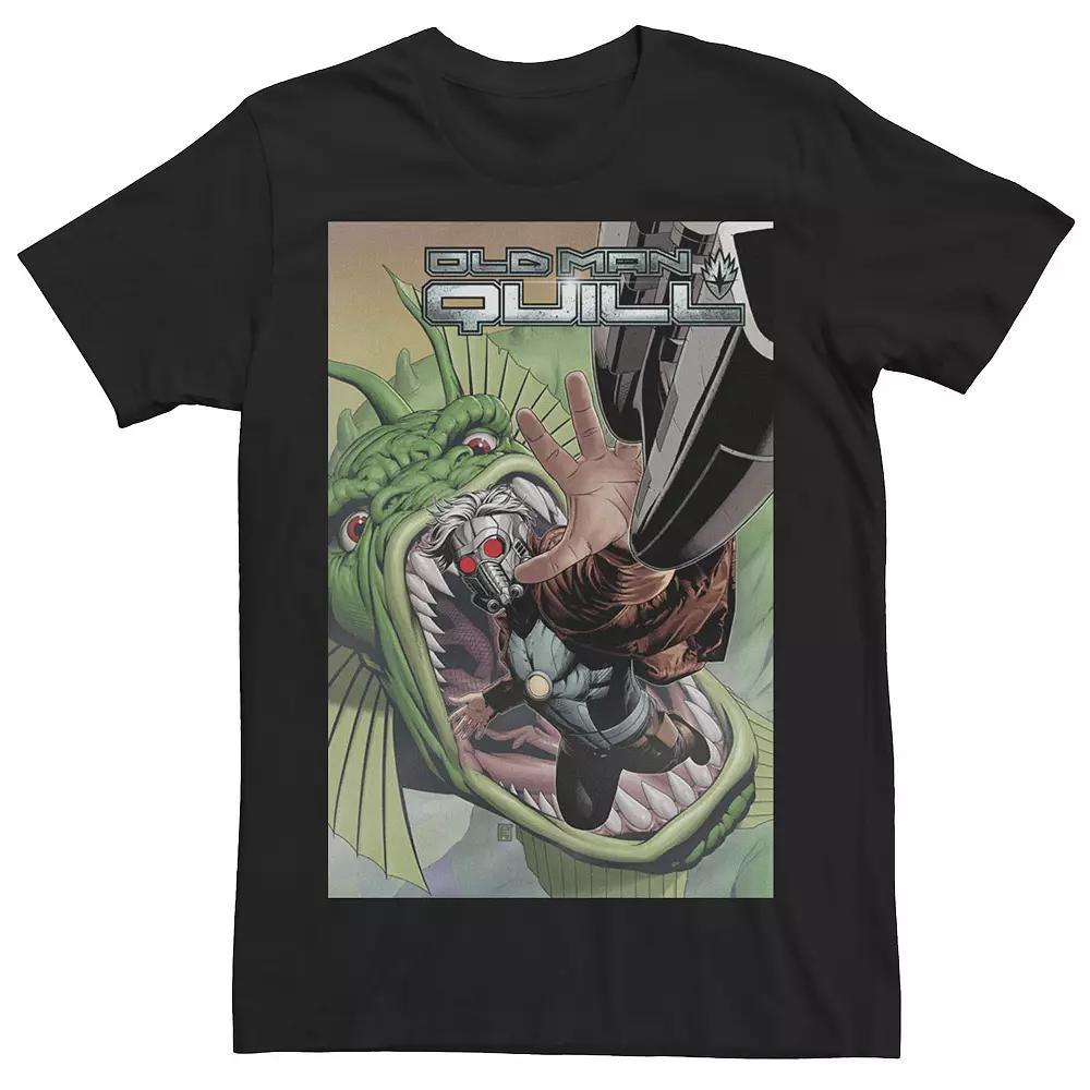 Men's Marvel Old Man Quill And The Taskmaster Comic Book Cover Tee,  Product Image