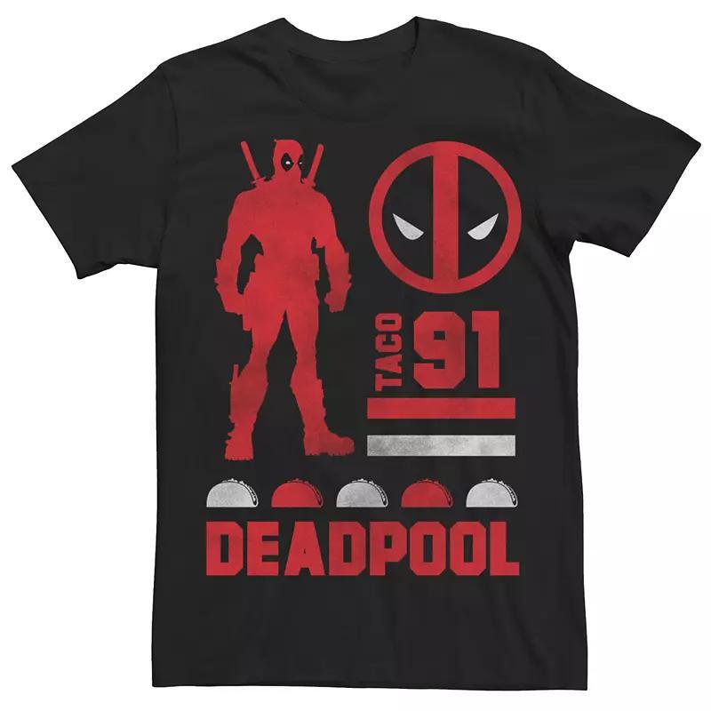 Mens Marvel Deadpool Taco Graphic Tee Product Image