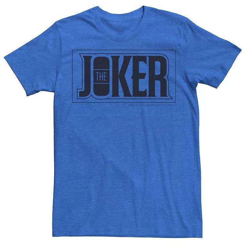 Men's DC Comics Robin The Teen Wonder Classic Logo Tee, Size: XL, Royal Grey Product Image