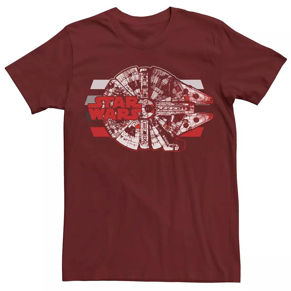 Men's Star Wars Millennium Falcon Tee, Size: XL, Red Product Image