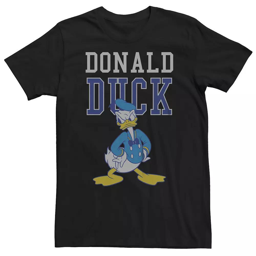 Big & Tall Disney's Donald Duck Angry Looking Pose Tee, Men's,  Product Image