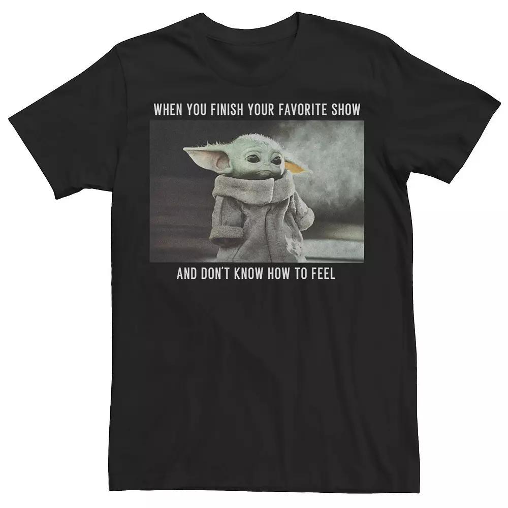 Men's Star Wars Favorite Show Meme Tee, Size: Medium, Black Product Image