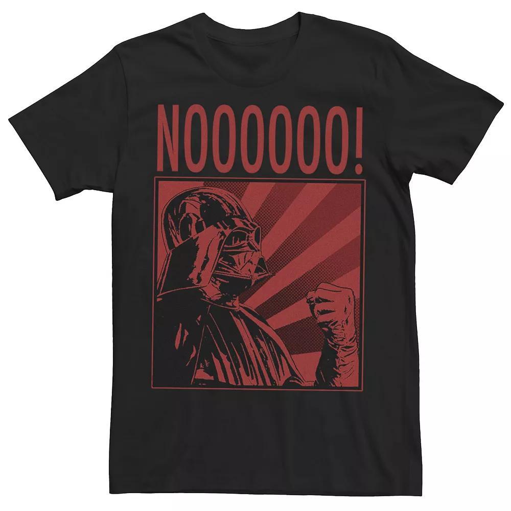 Men's Star Wars Darth Vader Yelling Poster Graphic Tee, Size: XXL, Black Product Image