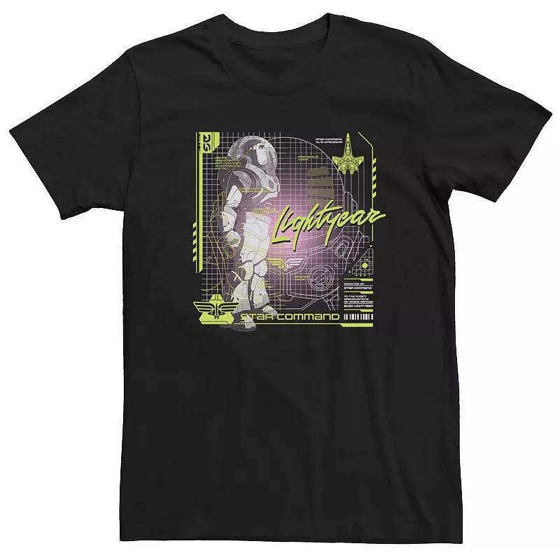 Men's Trendy Alien Romance Collage Tee, Size: XXL, Black Product Image